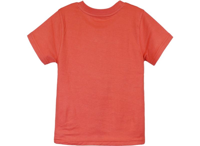 Dětské John Deere tričko Vintage, oranžové - pohled zezadu