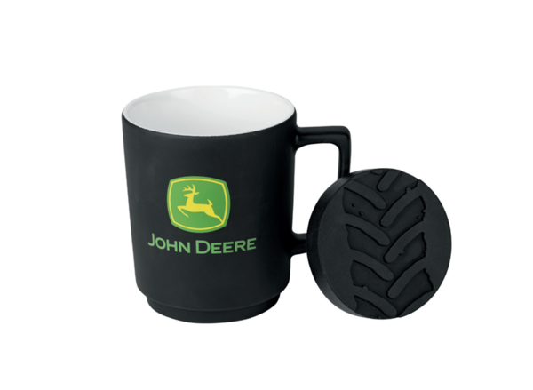 HRNEK JOHN DEERE S PODLOŽKOU, ČERNÝ