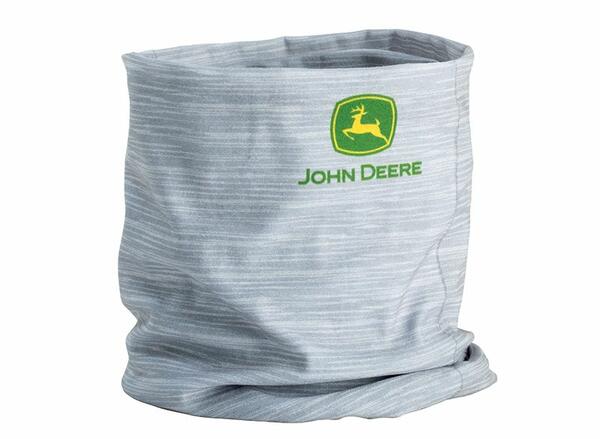 NÁKRČNÍK JOHN DEERE ŠEDÝ