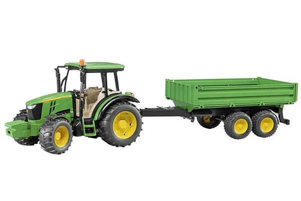 MODEL TRAKTOR JOHN DEERE 5115M S VALNÍKEM 1:16
