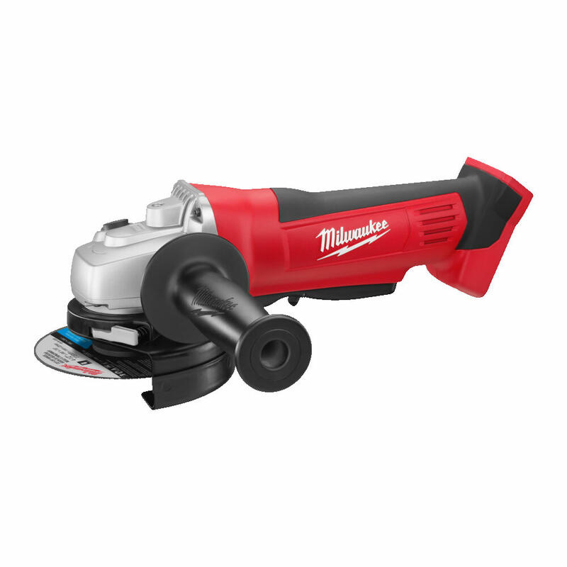 ÚHLOVÁ BRUSKA MILWAUKEE M18 125 MM S KOLÉBKOVÝM SPÍNAČEM