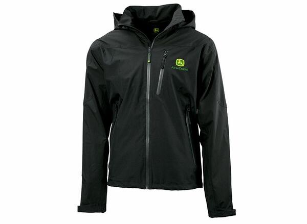 PÁNSKÁ BUNDA JOHN DEERE OUTDOOROVÁ, ČERNÁ