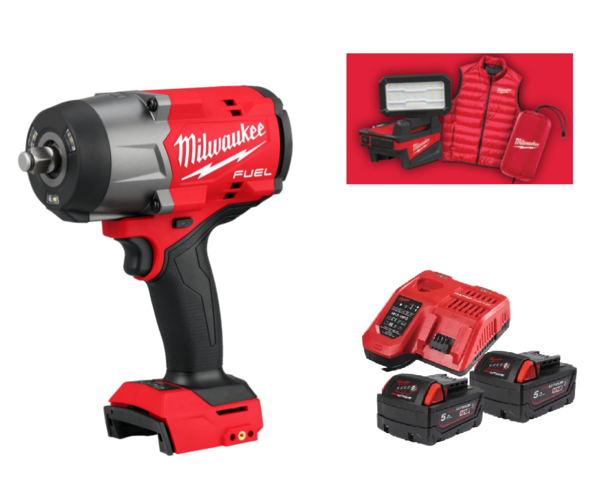 LIMITOVANÁ SADA NÁŘADÍ MILWAUKEE M18 FUEL RÁZOVÝ UTAHOVÁK 1/2 IN2