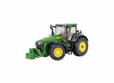 Model John Deere 8R 410 1:32 - pohled zepředu z boku