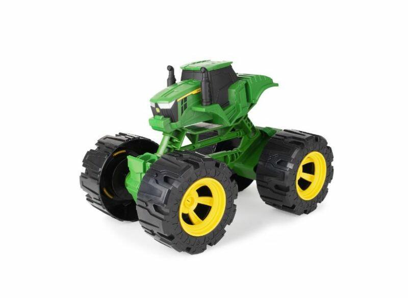 Hračka John Deere Monster Treads All-Terrain Traktor - pohled zepředu