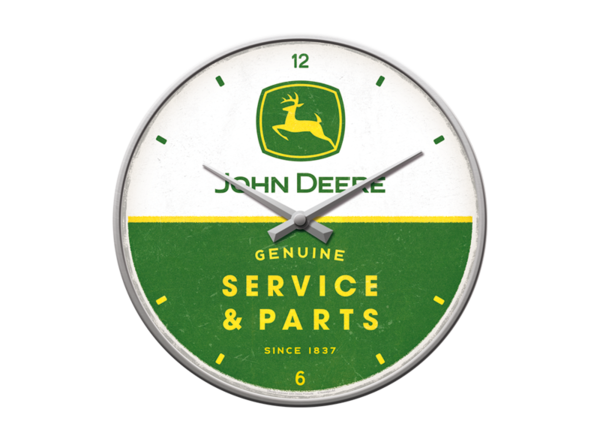 NÁSTĚNNÉ HODINY JOHN DEERE SERVICE & PARTS