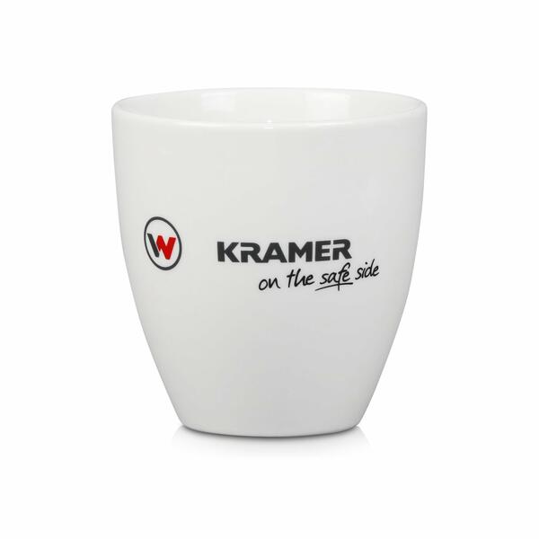 HRNEK KRAMER PORCELÁNOVÝ, BÍLÝ