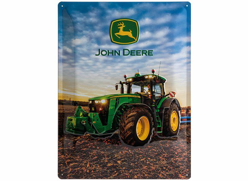 PLECHOVÁ REKLAMNÍ CEDULE JOHN DEERE "8370R"