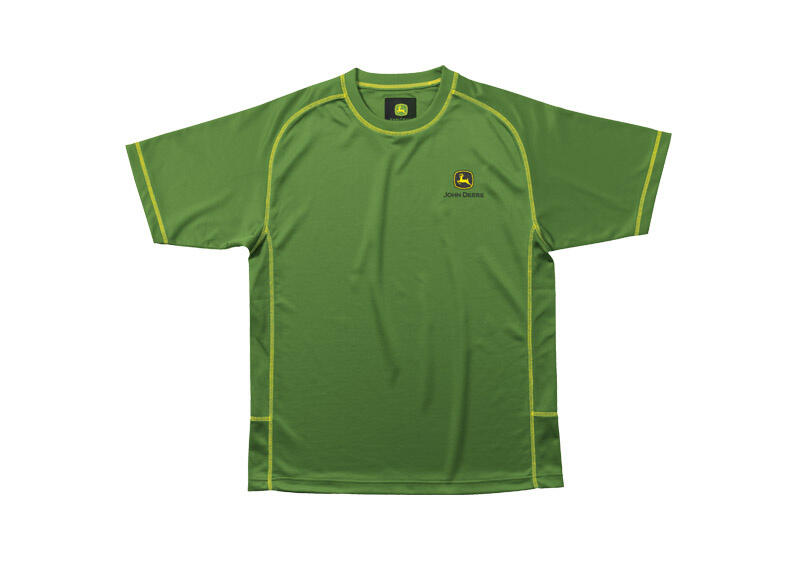 Tričko John Deere Mag Cool Mesh - zelené