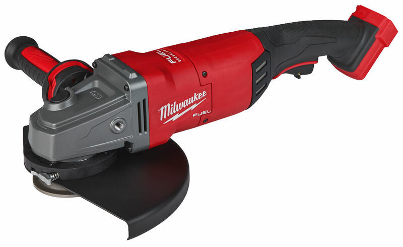 ÚHLOVÁ BRUSKA 230 MM MILWAUKEE M18 FUEL S KOLÉBKOVÝM SPÍNAČEM