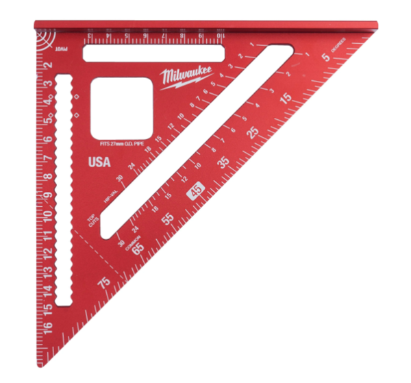 TESAŘSKÝ ÚHELNÍK MILWAUKEE 18 CM