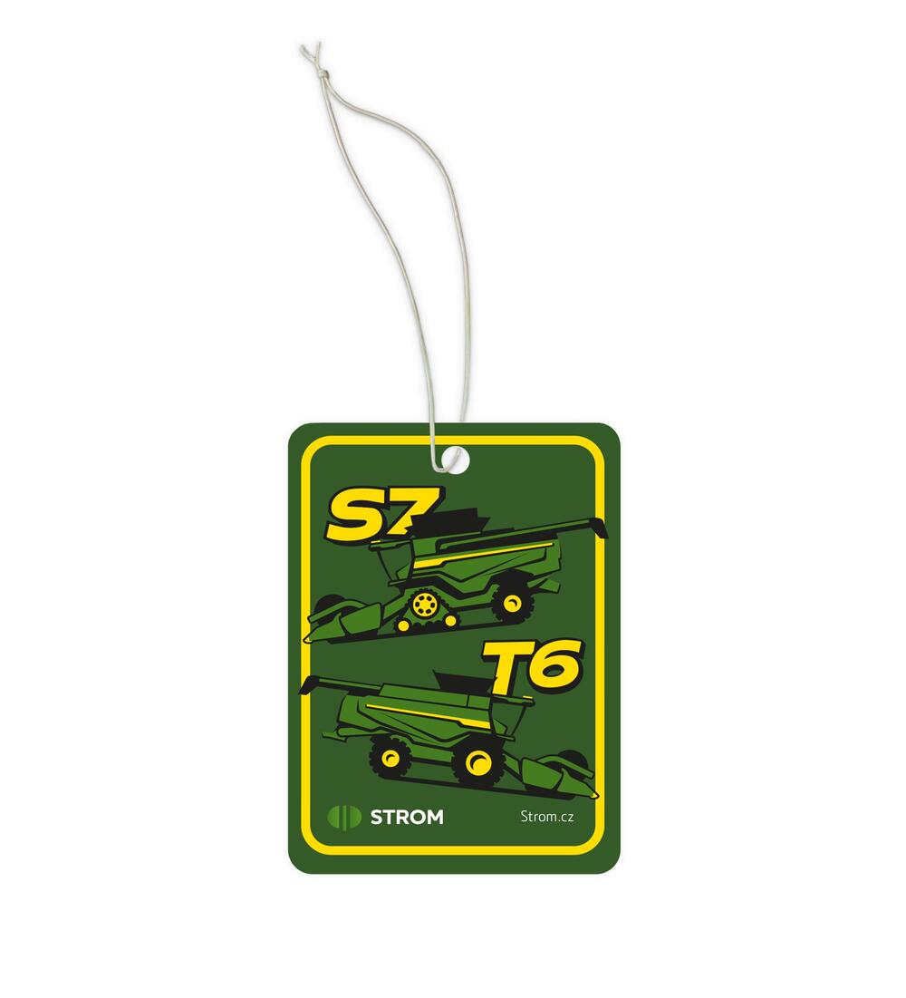 AROMATICKÁ VISAČKA "KOMBAJNY S7 A T6", ZELENÁ
