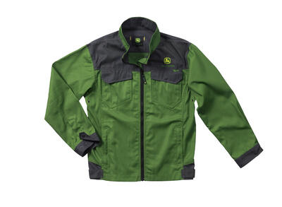 Pracovní bunda John Deere, zelená - pohled zepředu