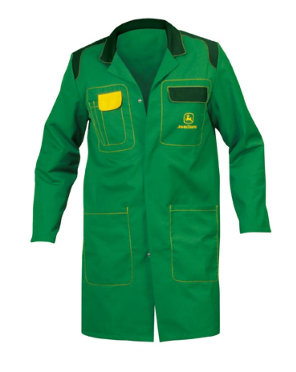 Plášť John Deere Design, zelený - pohled zepředu