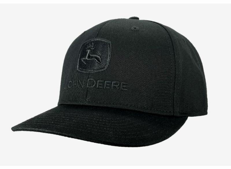 Kšiltovka John Deere celočerná