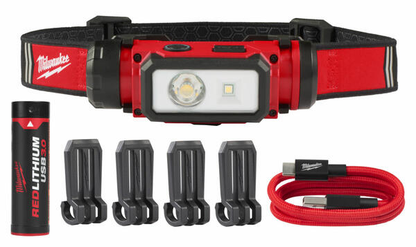 ČELOVÁ LAMPA MILWAUKEE