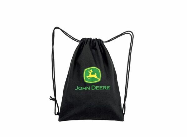 SPORTOVNÍ VAK NA ZÁDA JOHN DEERE, ČERNÝ