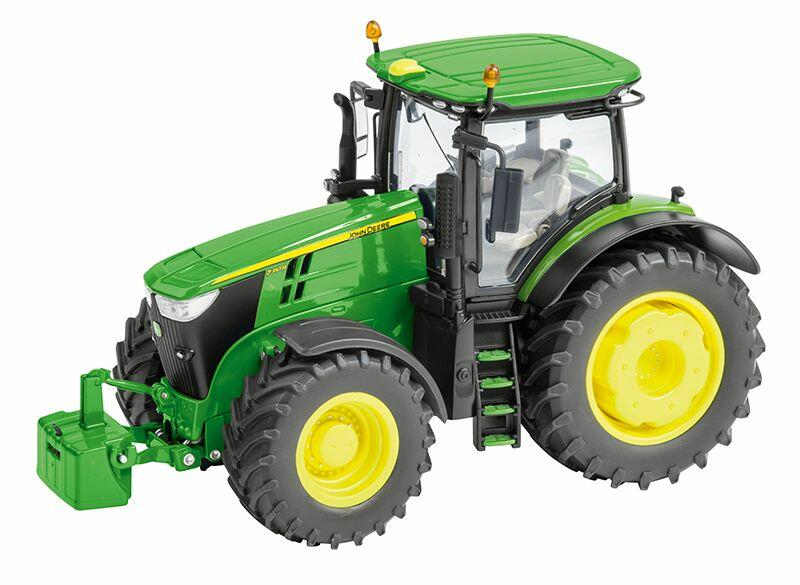 Model John Deere traktor 7310R - pohled zepředu