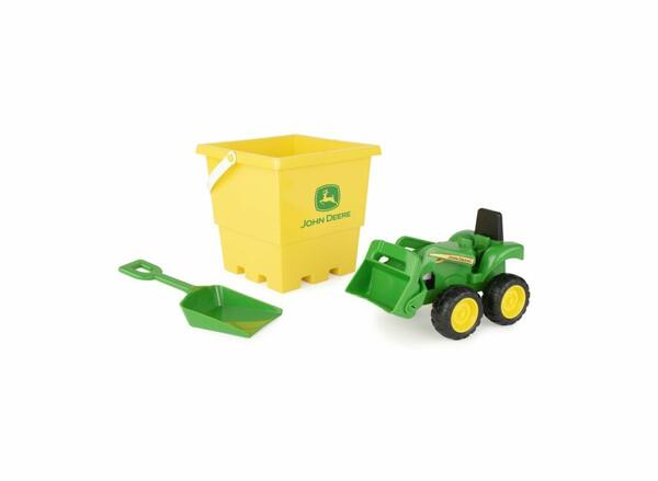 SADA DO PÍSKOVIŠTĚ JOHN DEERE S TRAKTOREM A LOPATKOU