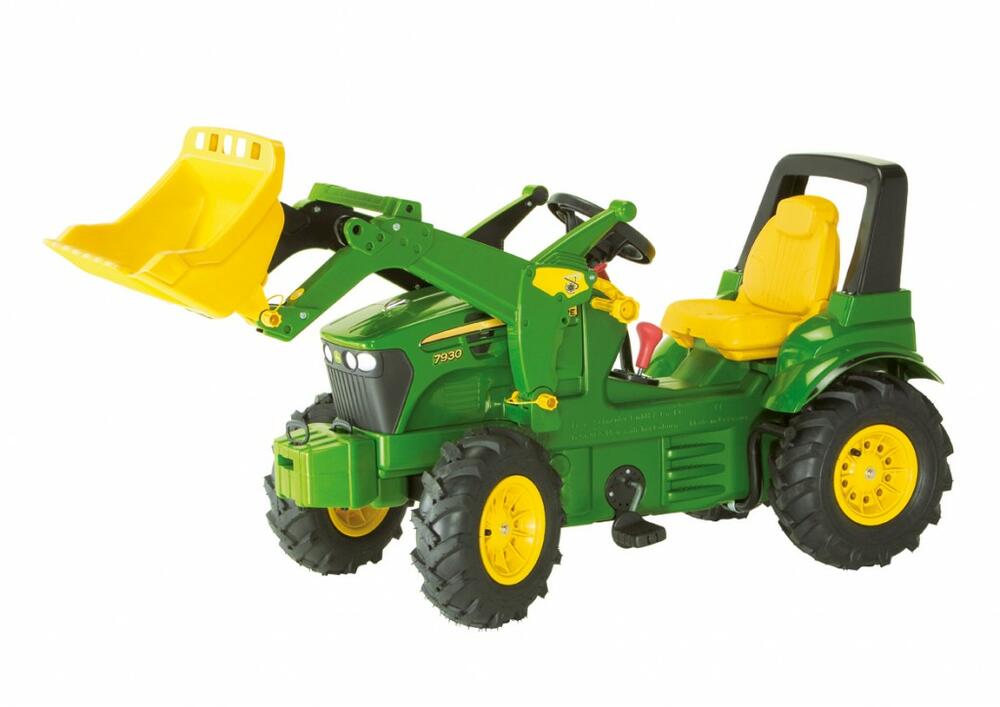 JOHN DEERE ŠLAPACÍ TRAKTOR 7930 S NAKLADAČEM A PNEUMATICKÝMI KOLY