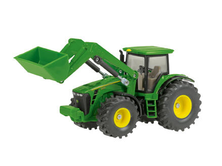 MODEL JOHN DEERE TRAKTOR 8430 S NAKLADAČEM 1:50