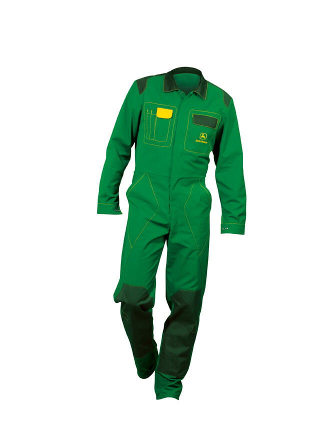 Jednodílná souprava John Deere Design, zelená - pohled zepředu