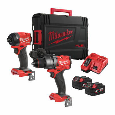 SADA NÁŘADÍ MILWAUKEE M18 GEN3 PŘÍKLEPOVÁ VRTAČKA A RÁZOVÝ ŠROUBOVÁK