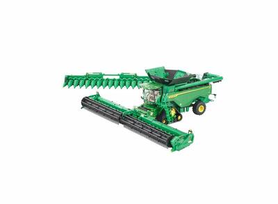 Model John Deere X9 1100 1:32 - pohled zepředu zprava