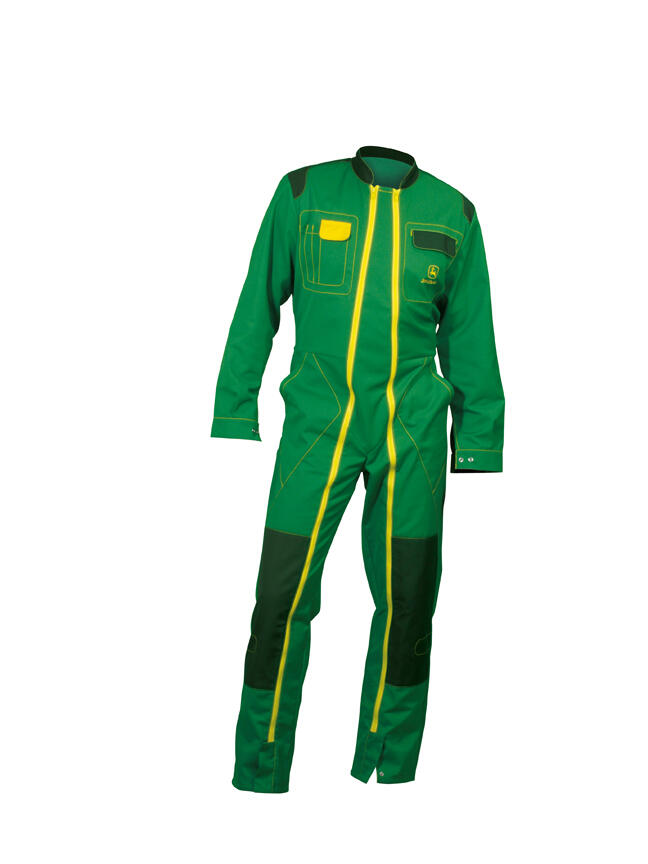 JEDNODÍLNÁ SOUPRAVA JOHN DEERE DESIGN ZIPPERS, ZELENÁ