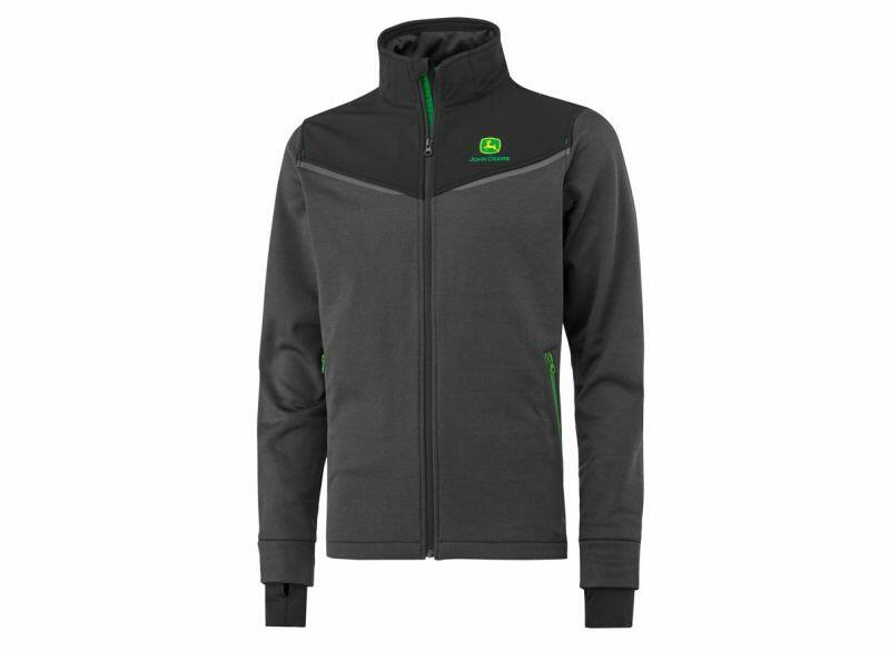 Pánská mikina John Deere Optimum - pohled zepředu
