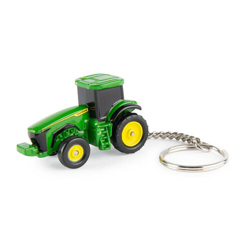 KLÍČENKA JOHN DEERE TRAKTŮREK 8R, ZELENÁ