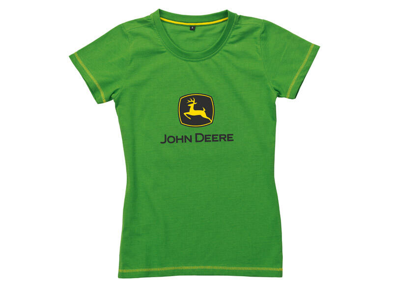 Dámské tričko John Deere, zelené