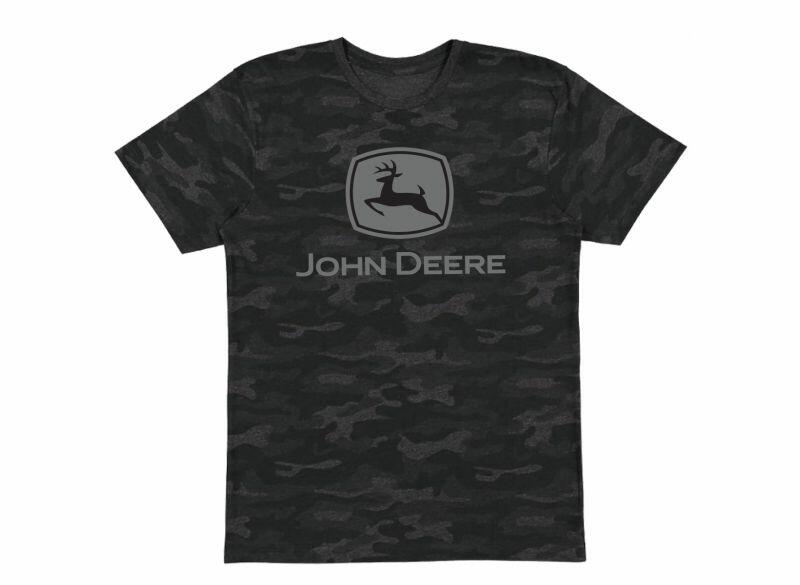 Chlapecké tričko John Deere Camo - pohled zepředu