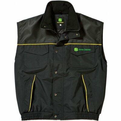 PÁNSKÁ VESTA JOHN DEERE BODYWARMER, ČERNÁ