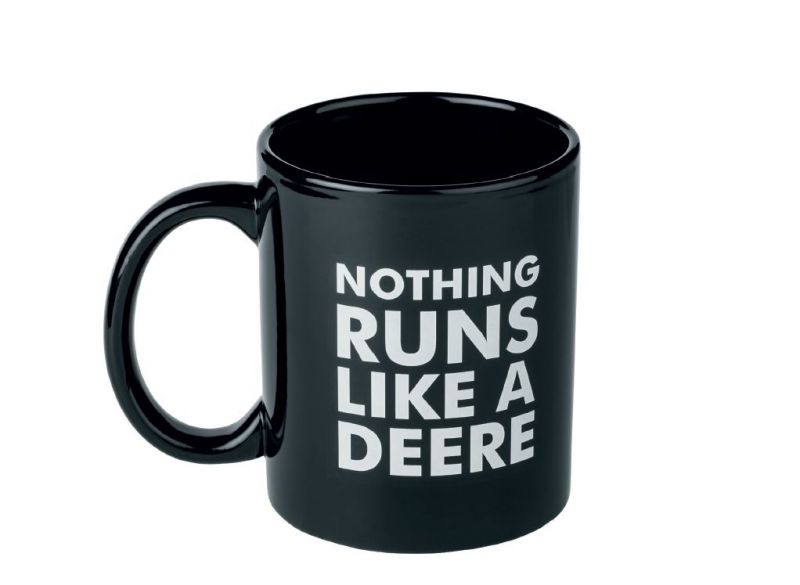 Hrnek John - Deere Nothing runs like a Deere - pohled zezadu