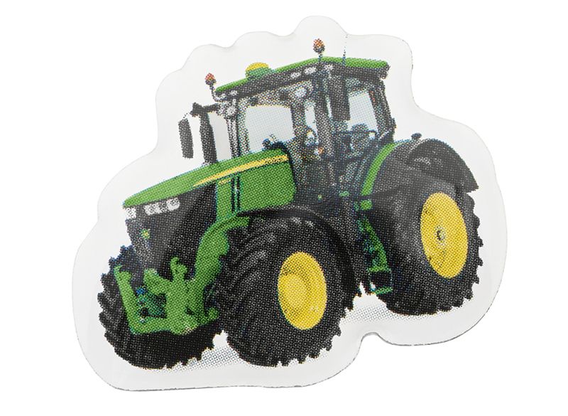 Sada odznaků John Deere - detail odznaku s motivem  traktor 7310R