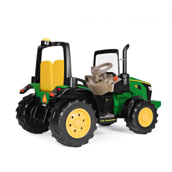 Elektrický John Deere Dual Force traktor - pohled zezadu