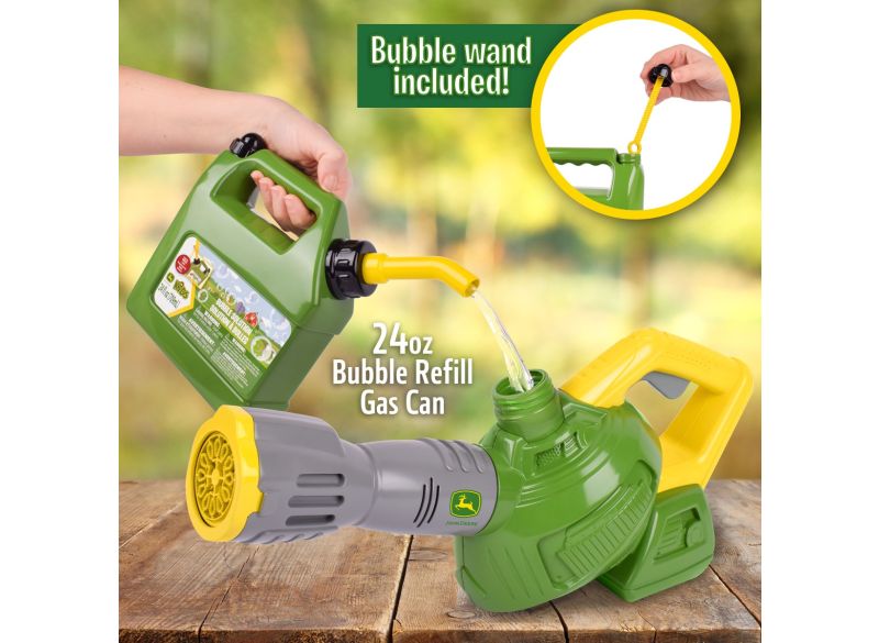 Foukač listí John Deere Bubble´n Fun - detail doplnění bublifuku