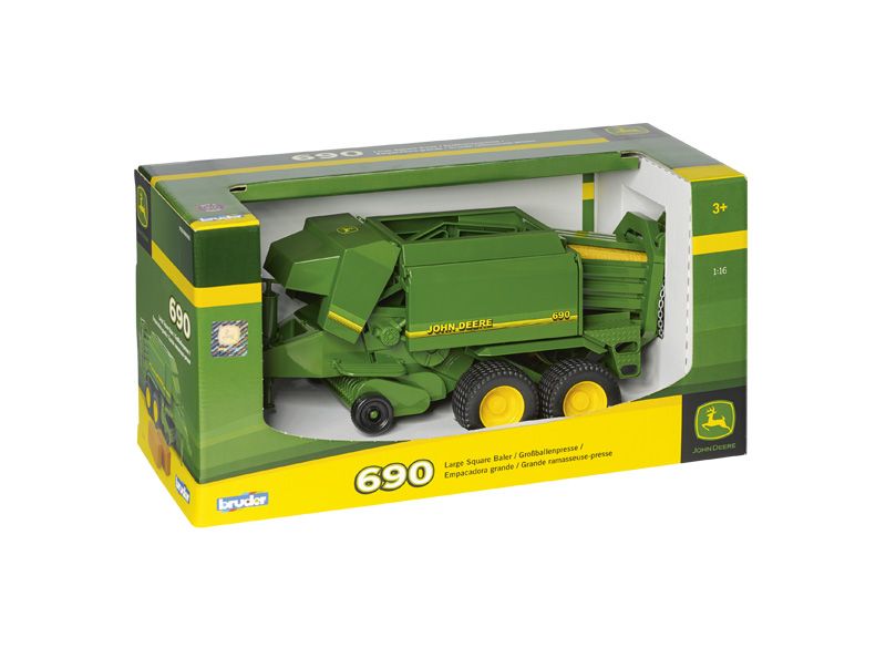 Hračka John Deere velký lis 1:16 - hračka v balení
