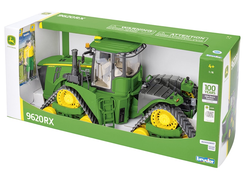 Model John Deere traktor 9620RX 100 let výročí - balení