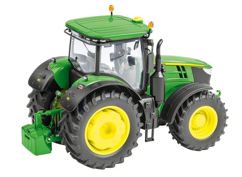 Model John Deere traktor 7310R - pohled zezadu
