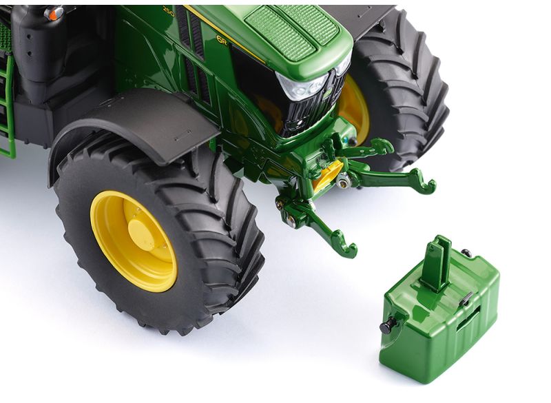 Model John Deere traktor 6R 250 1:32 - detail funkcí modelu