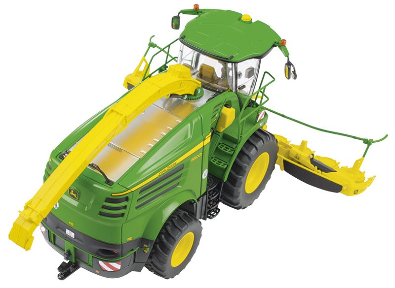 Model řezačka John Deere 8500i 1:32 - pohled ze shora