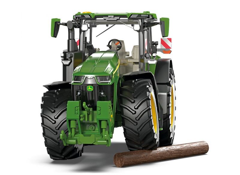 Model traktor John Deere 8R 410 1:32 - pohled zepředu