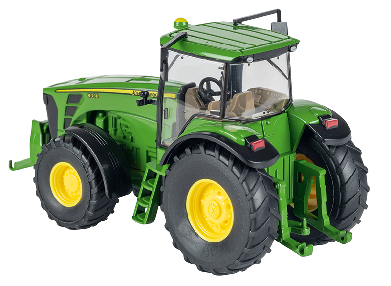 Model John Deere traktor 8330 1:87 - pohled zezadu