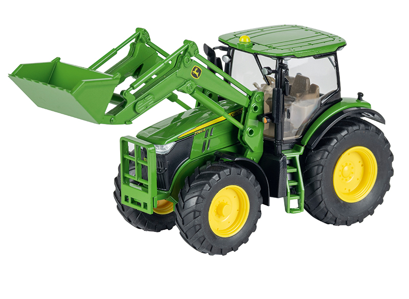 Model John Deere 7260R s nakladačem 1:87