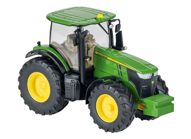 Model traktor John Deere 7280R - pohled zepředu