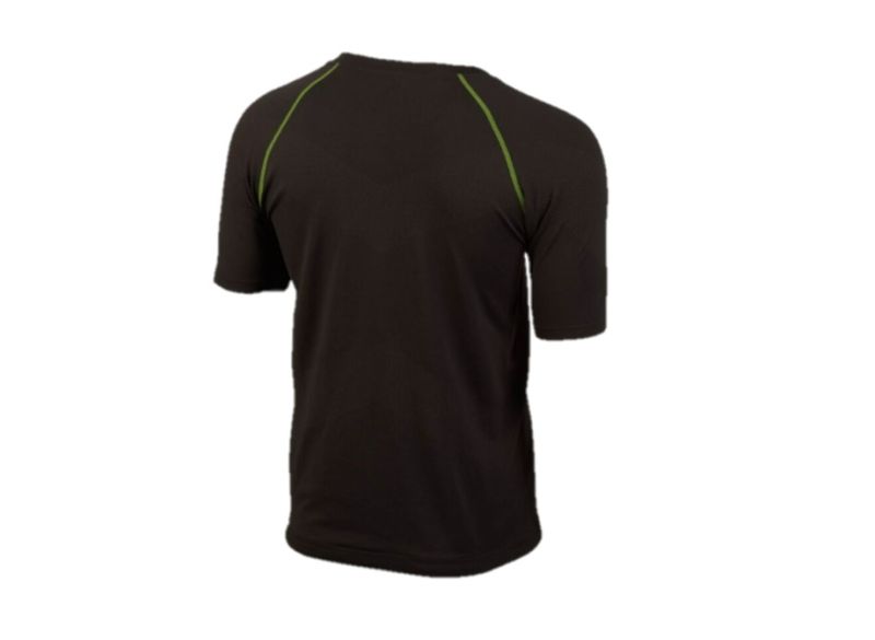 Pánské John Deere tričko Optimum, černé - pohled zezadu