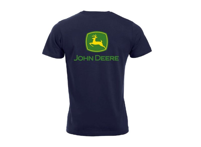 Námořnické tričko John Deere - pohled zezadu