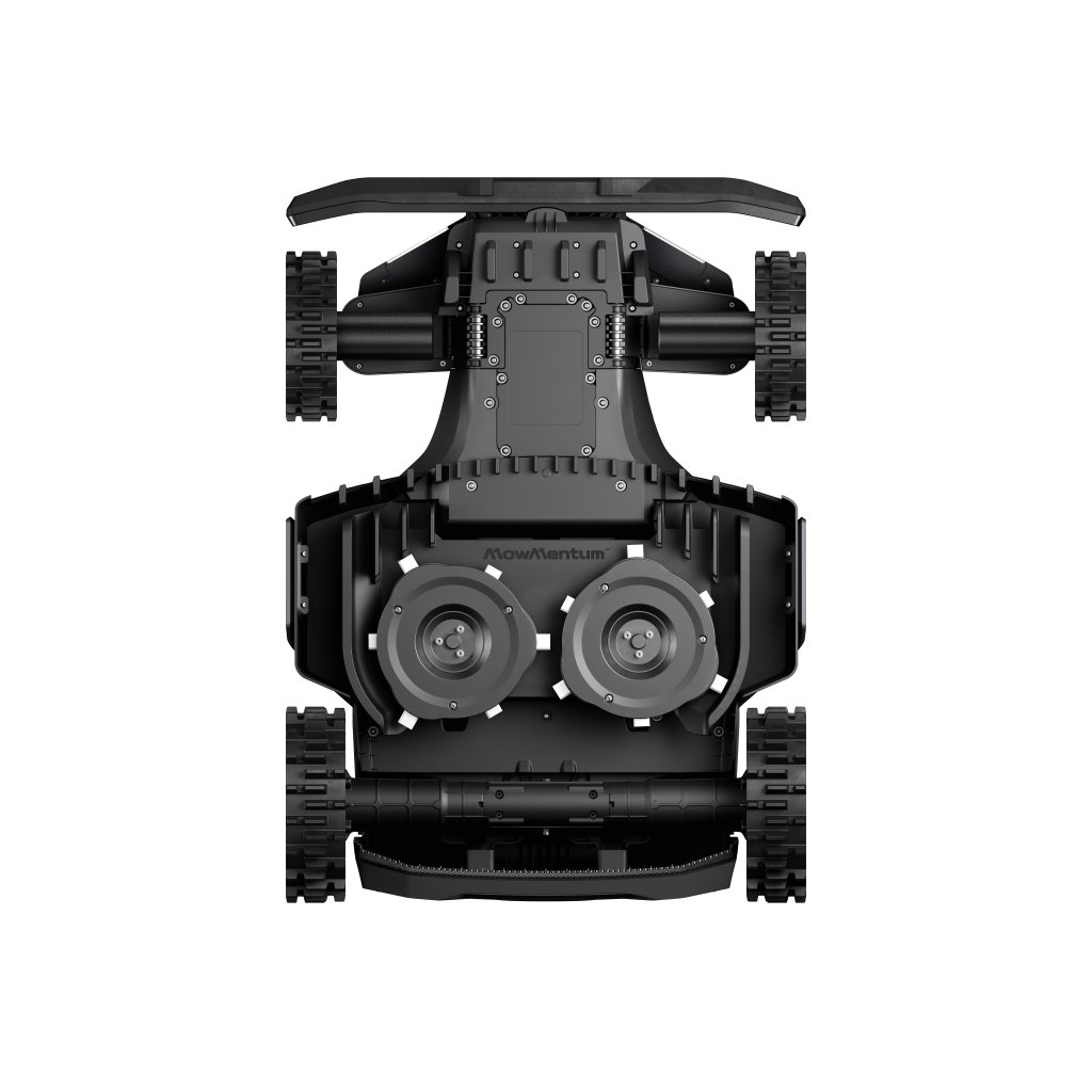 Robotická sekačka Segway Navimow X4 - pohled zespodu